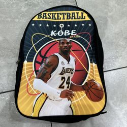 Basketball Player KB Backpack Waterproof Laptop Backpack Kobe Bryant $10 Each Price Firm 