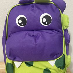 Purple Dinosaur Backpack