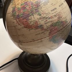 Vintage Globe Lamp