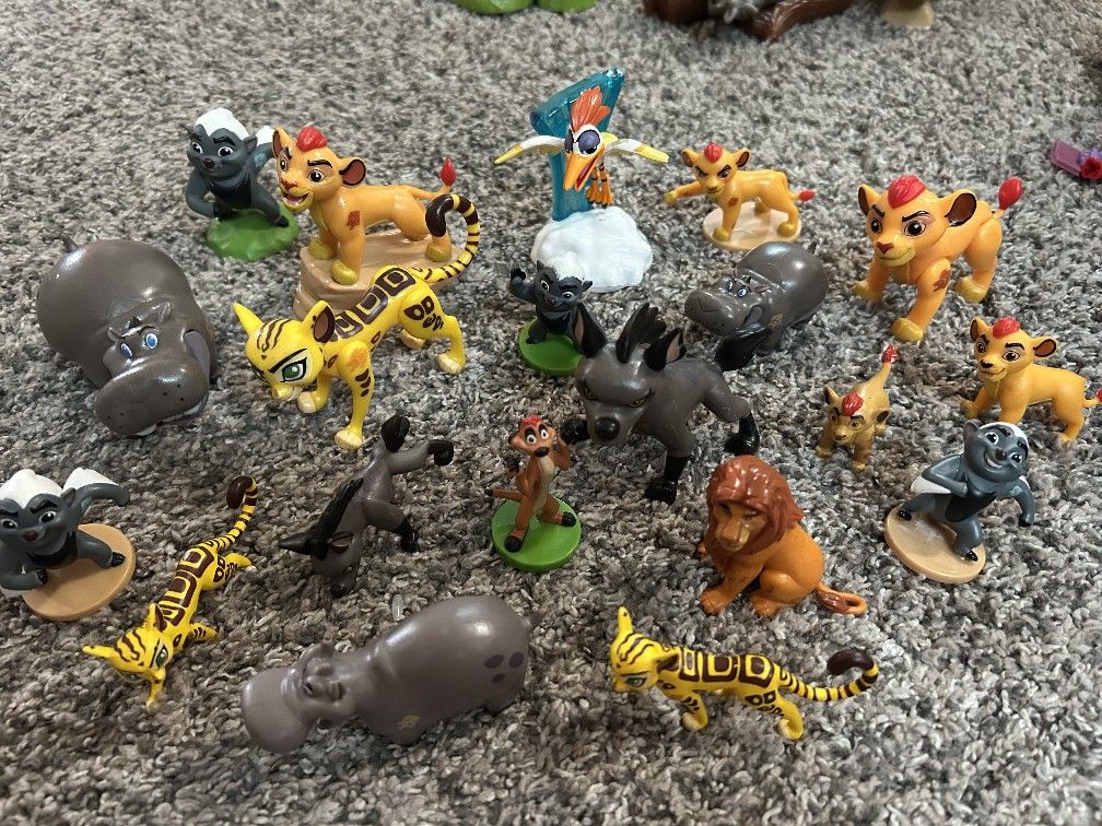 Lion Guard And Lion King Toy Figures