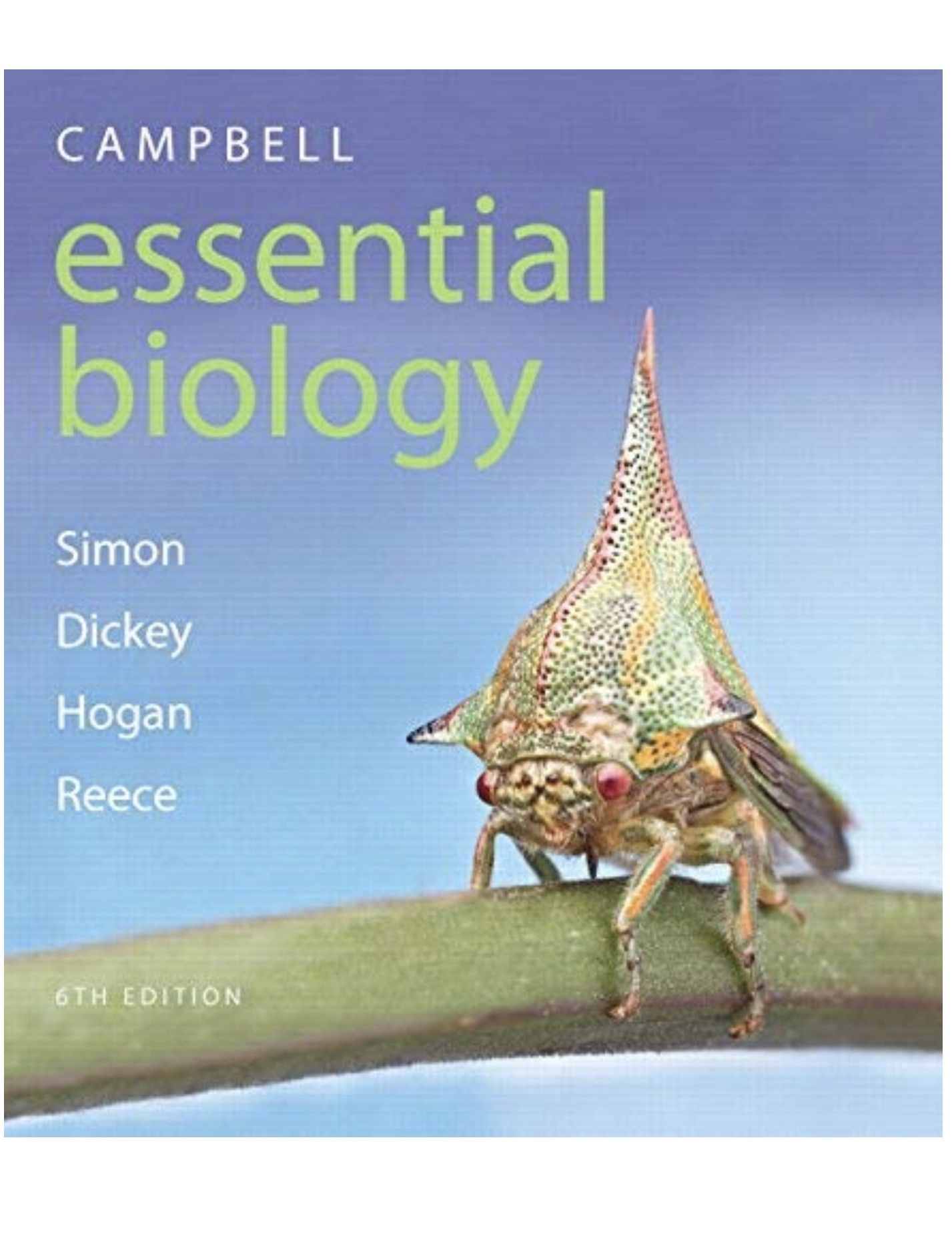 CAMPBELL essential biology ,6th edition.