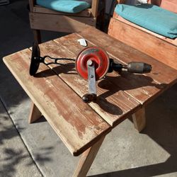 Vintage craftsman hand drill