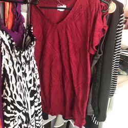 Cleaning Closet ..tops And Some Dresses