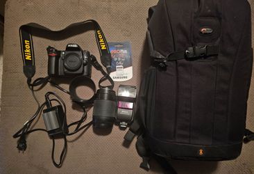 Nikon D80 works great. Comes with alot of extras.