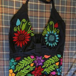 Mexican Style Halter Top