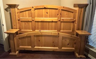 Solid Wood Belle Reve King Bedroom Suite – Excellent Condition