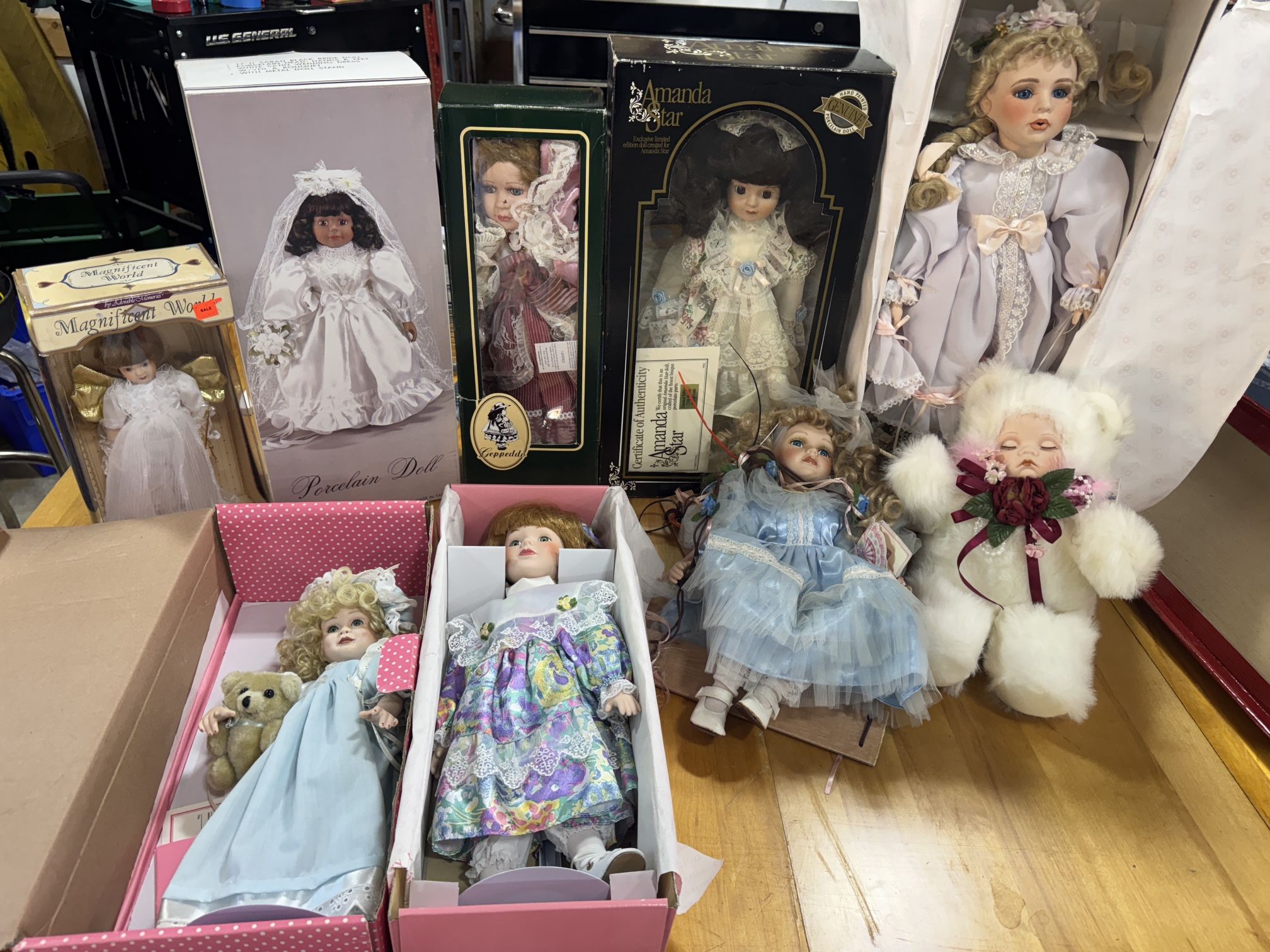 Porcelain Dolls Lot $20