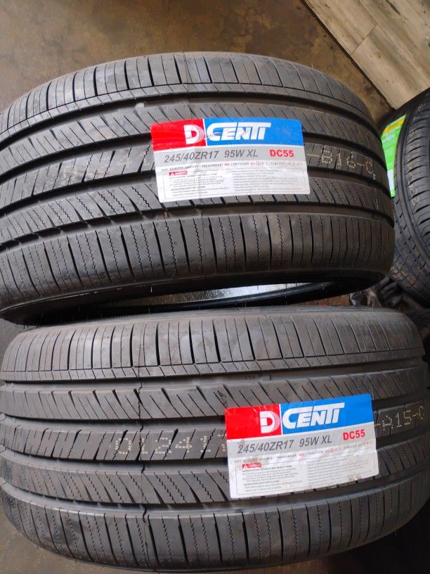 245 40 17 ( 2 NEW TIRES
