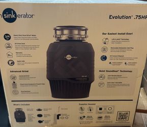 InSinkErator Power .75HP, 3/4 HP Garbage Disposal