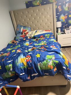 Queen size bed frame and board