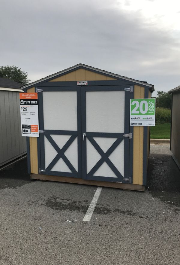 tuff shed kr600 8x8 for sale in elgin, il - offerup