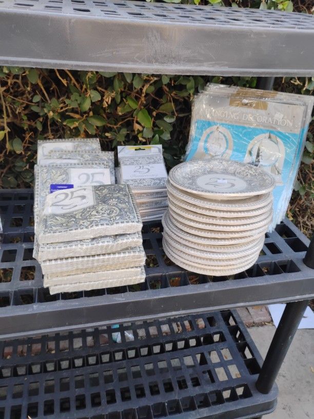 25th Anniversary Party Supplies