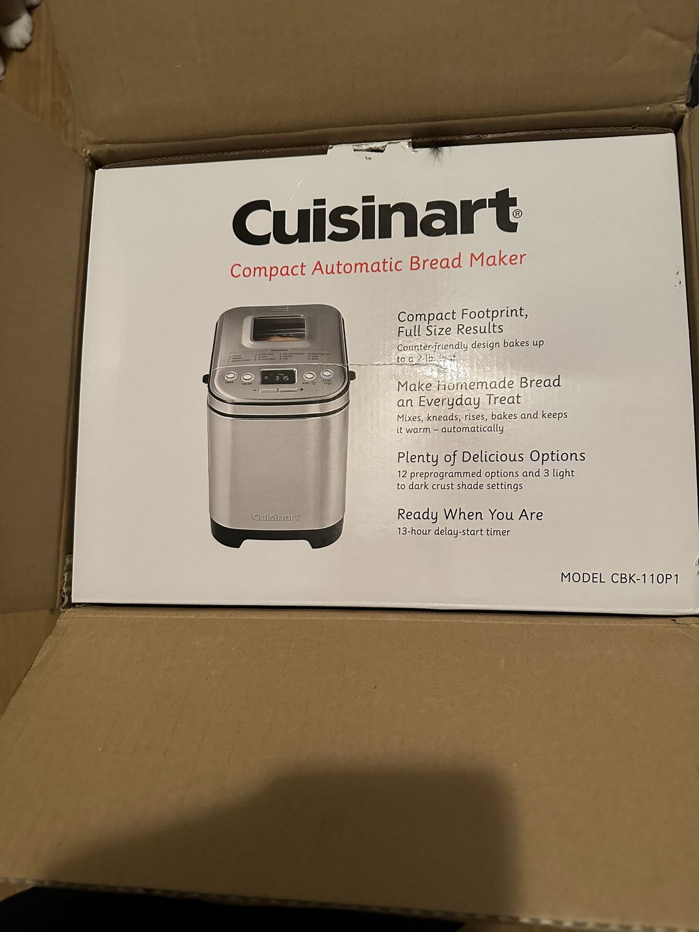 Cuisinart Breadmaker for Sale in Meriden, CT OfferUp