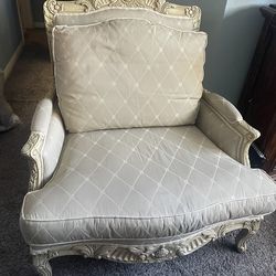 Upholstered large chair