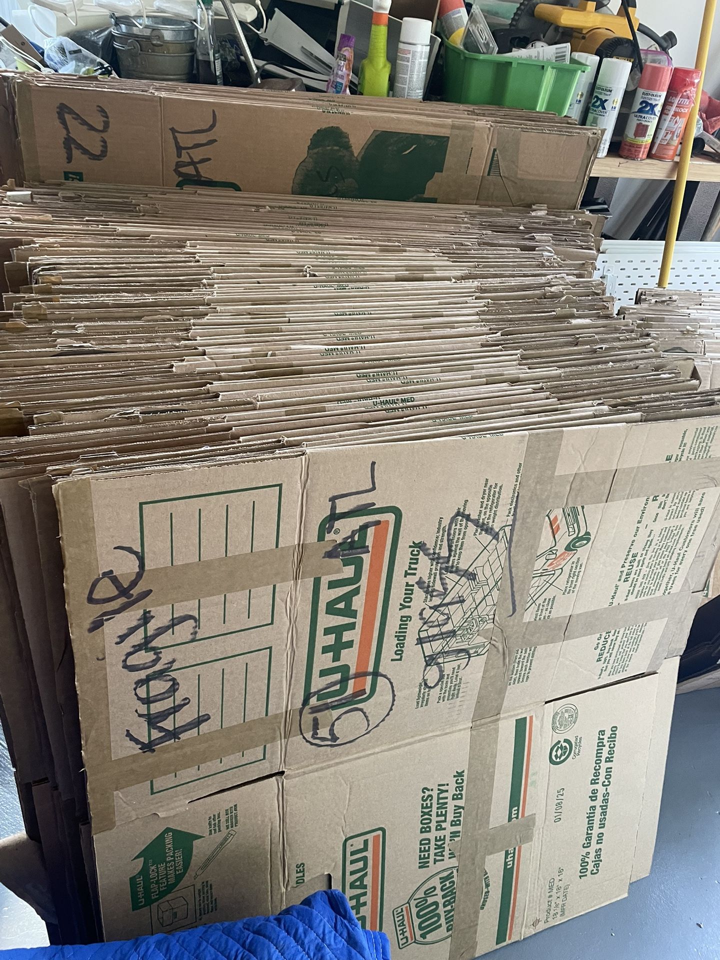 Used Moving Boxes - Mostly Excellent Condition