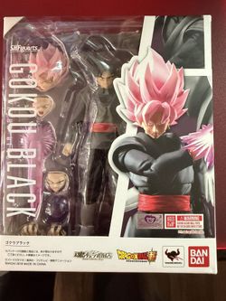 S.H. Figuarts Goku Black Dragon Ball Super Bandai 1st Release 2018 With Extras!!
