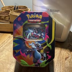 Sealed Pokémon TCG: Mega Charizard X ex Tin – NEW