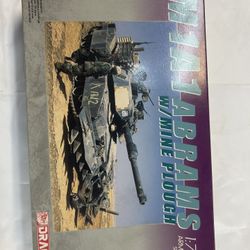 M1A1 abrams w/ mine plough model
