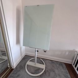 Maxtek Magnetic Tempered Glass Dry Erase Board / Presentation Easel