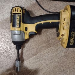 Old School DeWalt Impact Drill And Batter Plus Charger