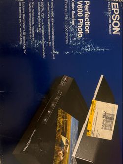 Epson Perfection v600 Photo Scanner