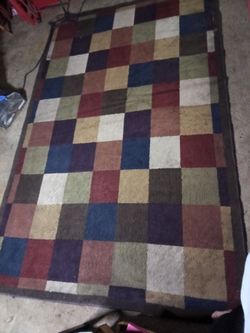 5x7 Multicolor Patchwork Area Rug