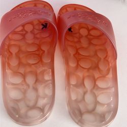 Coach jelly slides 