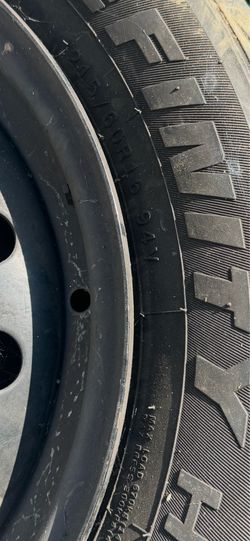 Set of 3 tires with stock rims
