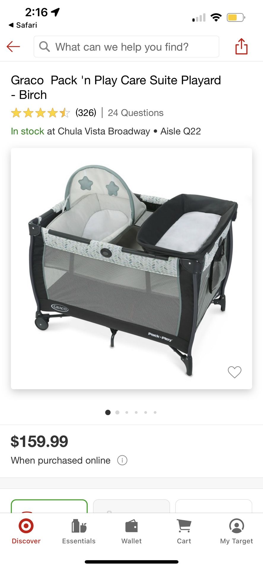 Graco Pack ‘n Play Care Suite Playard