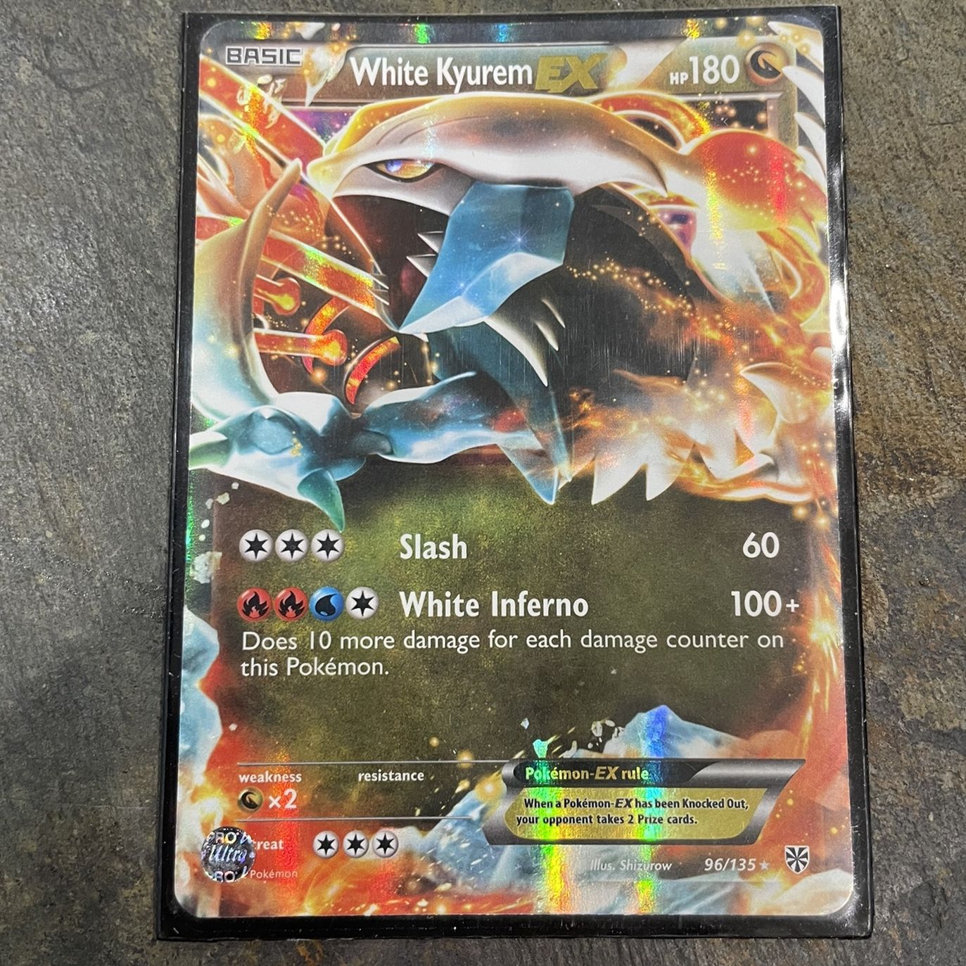 kyurem ex pokemon card Black Bolt Special Illustration Rare #165 PSA 9 #2 Pokemon Plasma Storm Black Kyurem White Kyurem EX Pokmon Card