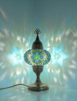 Handmade Turkish Mosaic Table Lamps 