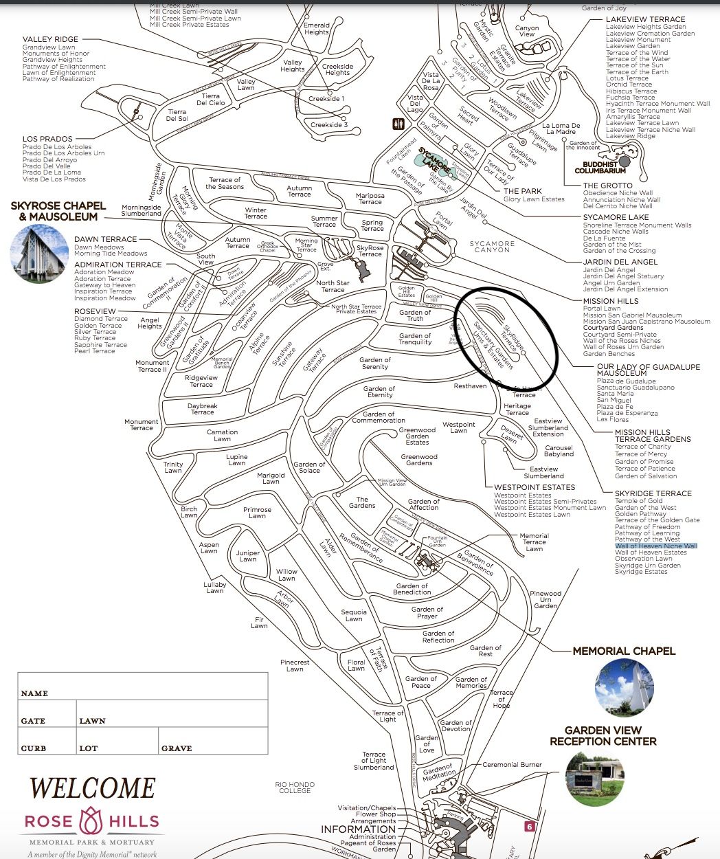 Rose Hills Cemetery Plot for Sale in Altadena, CA OfferUp