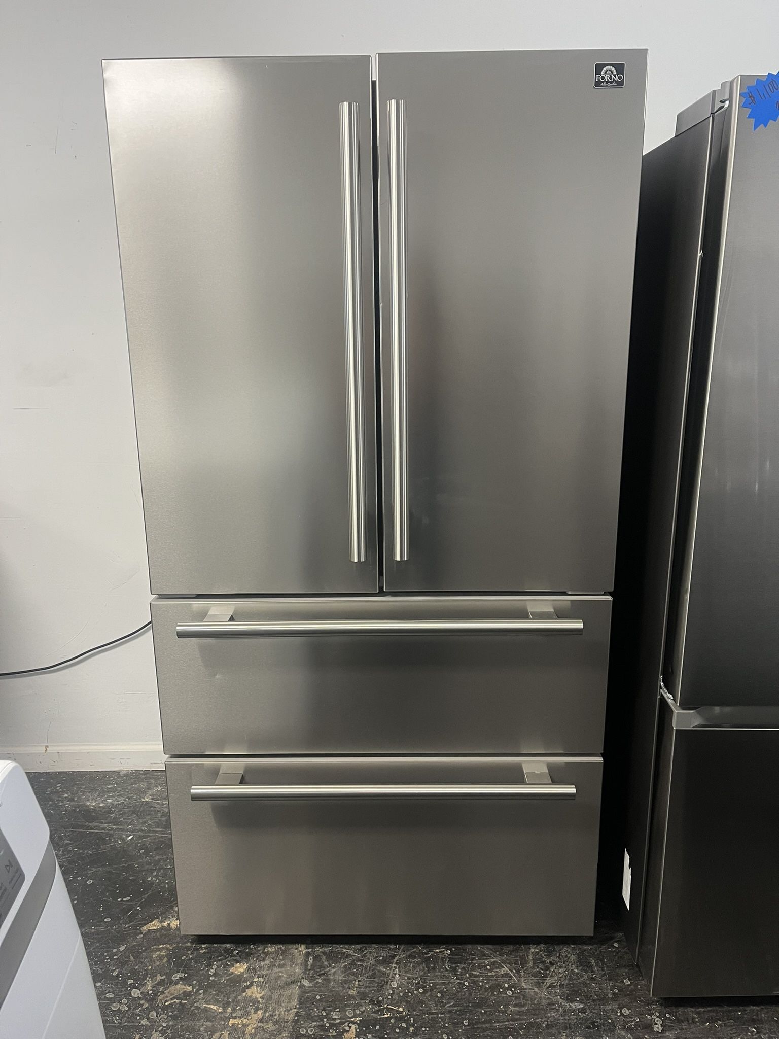 ‼️‼️ Forno French Door Refrigerator Five Door Refrigerator Stainless Steel ‼️‼️
