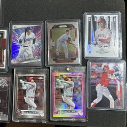 Shohie Ohtani Topps chrome , Topps, Optic & Prizm Bundle 