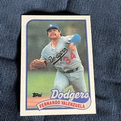 Fernando Valenzuela 1989 Topps Card #150