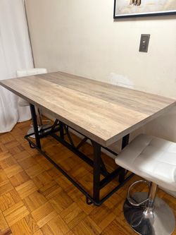 Large Kitchen Table + 2 Chairs – $125 OBO