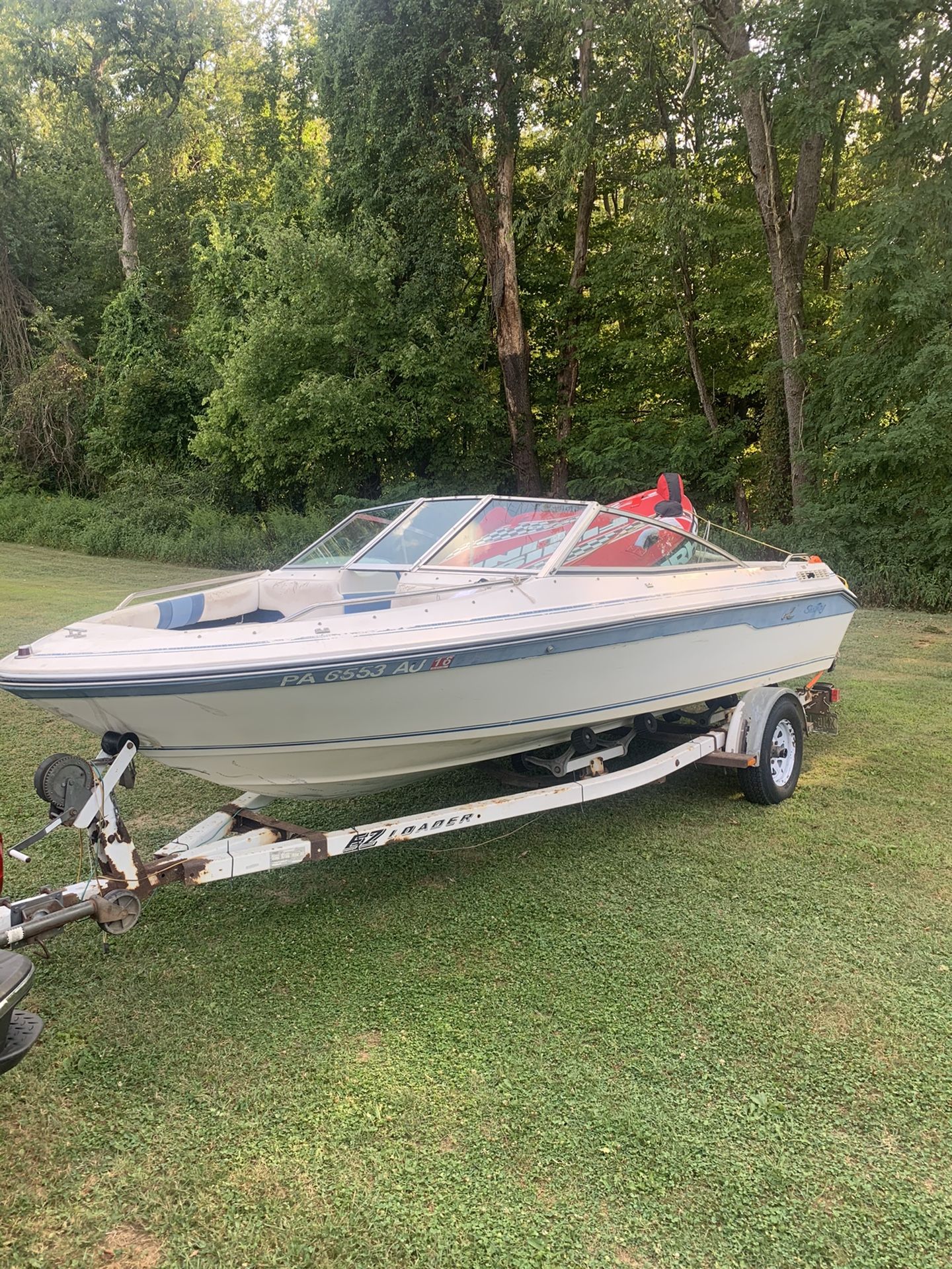 1988 Searay 16ft title for trailer and boat *doesnt run