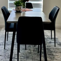 Dining Table With 4 Chairs