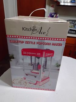 Kitchen Ace Tabletop Kettle Popcorn Maker