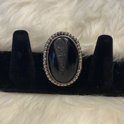 Sterling Silver Rock Ring 