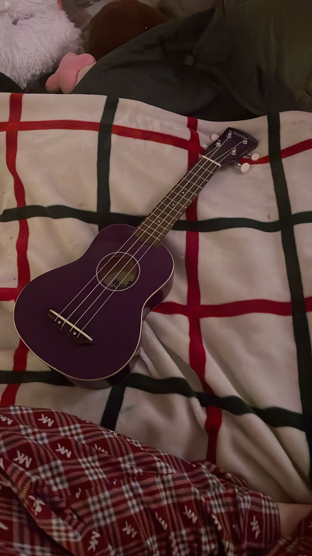 purple ukulele