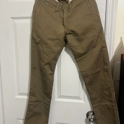 VANS CHINO PANTS BROWNISH ( USED ONCE)
