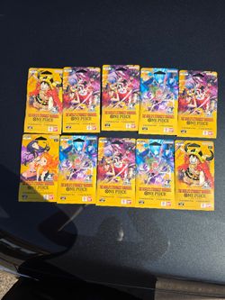 One Piece OP-17 The World’s Strongest Warriors | 10 Booster Packs | 4th Anniversary