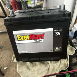 In Very Good Condition Ever Start Value Battery 100% Charge Group 35 $5 Off With a  Old Battery