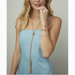 Kendra Scott Phara Necklace In Gold 