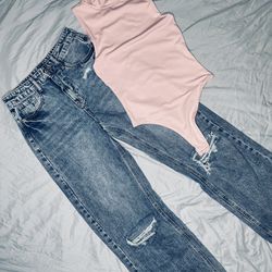 Jeans & Bodysuit 