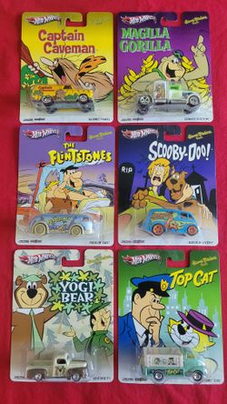 Hot Wheels Premium Hanna-Barbera Presents Set Of 6