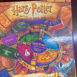 Harry Potter And The Sorcerers Stone Trivia Board Game Complete 2000 Mattel
