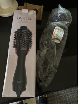 Umeely Plus 2.0 Hair Dryer Brush Blow Dryer Brush In One, 2'' Oval Brush Head Hot Air Brush Styler & Volumizer With Ionic Technology, NTC Smart Temp C