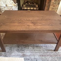 Wood Coffee Table 